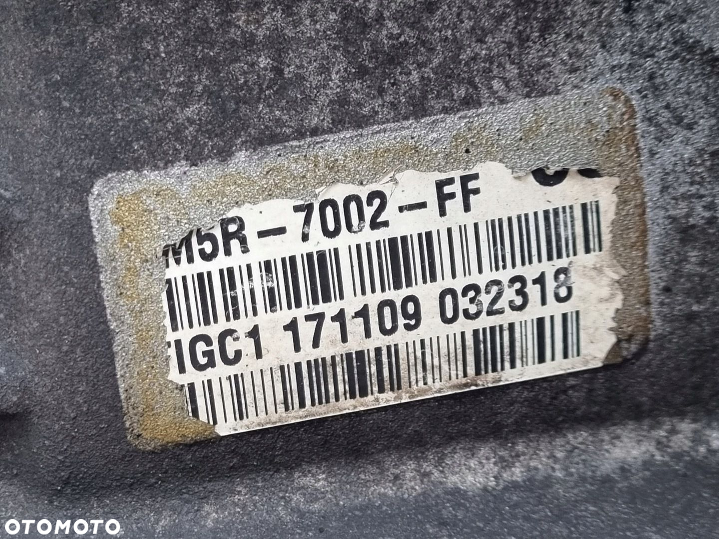 Volvo S40 V50 2.0 D SKRZYNIA BIEGÓW manualna 8M5R-7002-FF manual - 7