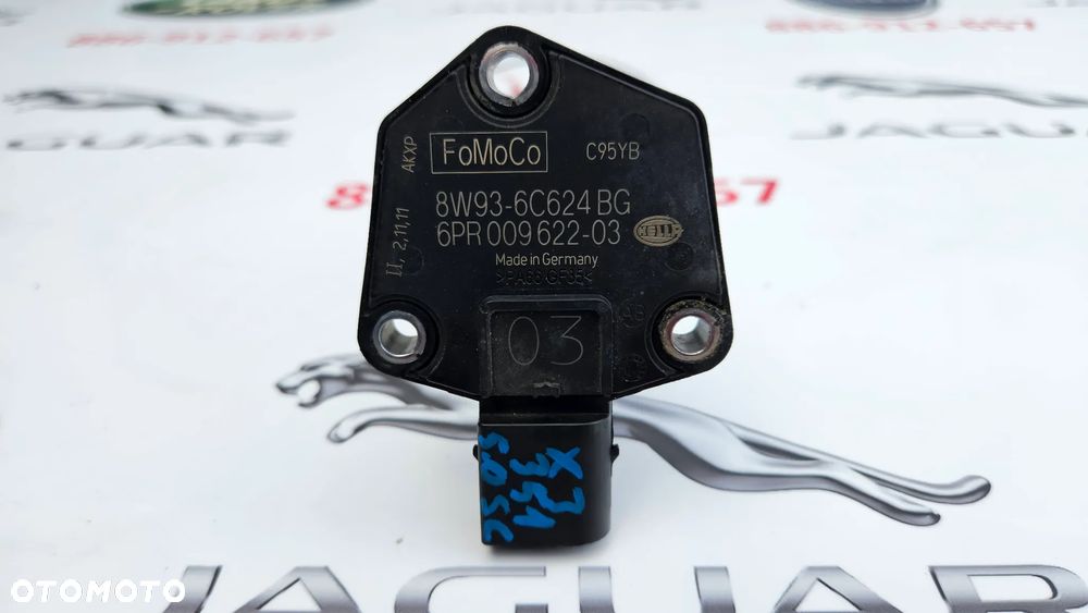 Jaguar XJ 351 3.0 SC 306PS 340 KM 5.0 508PN 385 KM 5.0 SC 510KM 508PS czujnik poziomu oleju silnika 8W93-6C624-BG - 2