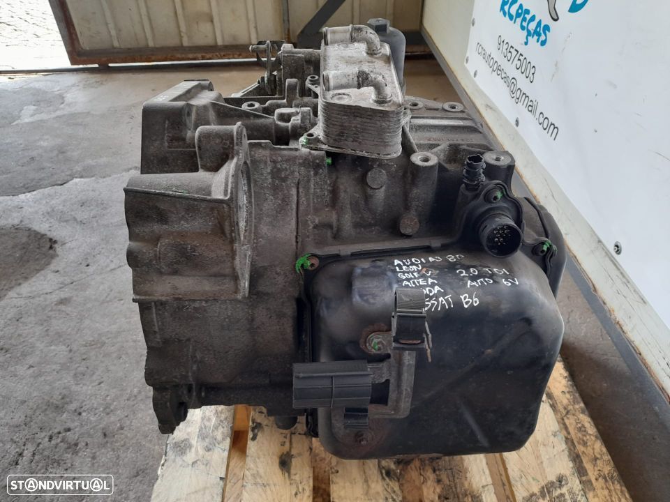 CAIXA VELOCIDADES AUTOMÁTICA DSG HFQ VW VOLKSWAGEN GOLF V 5 2.0 TDI BKD LEON - 8