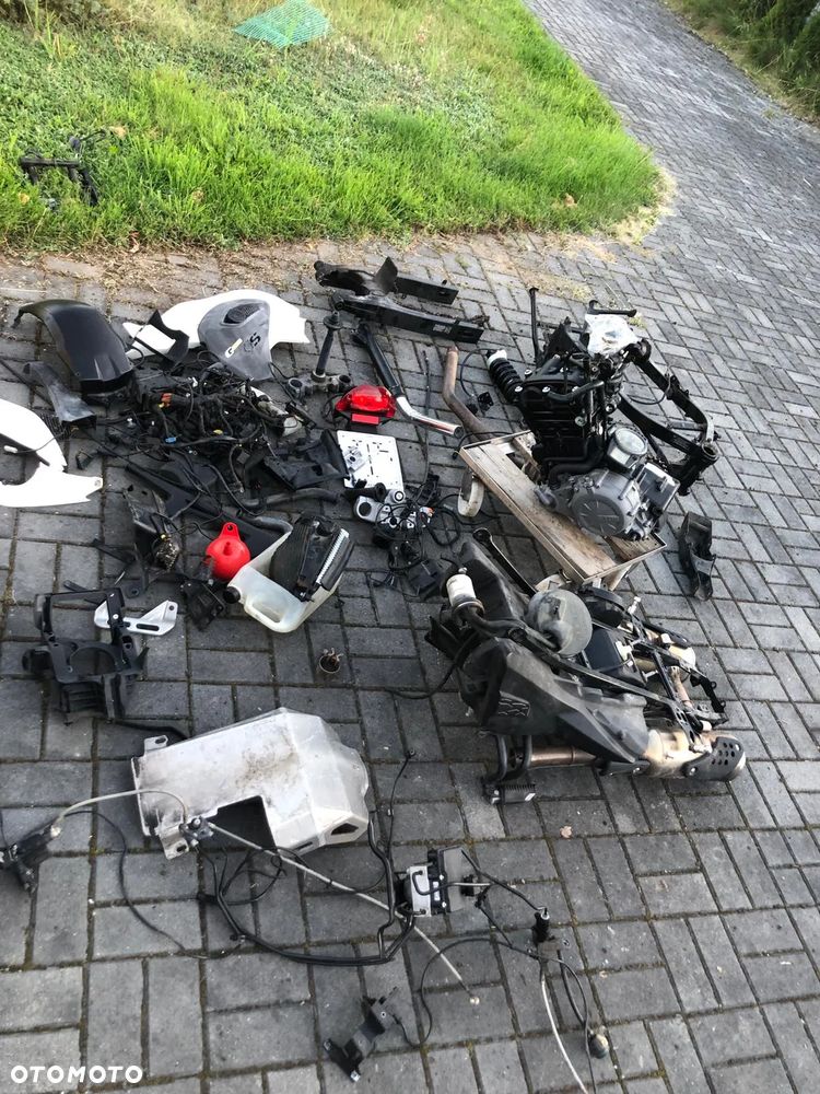 BMW G 650 GS pług osłona bok uchwyt  pompa - 6