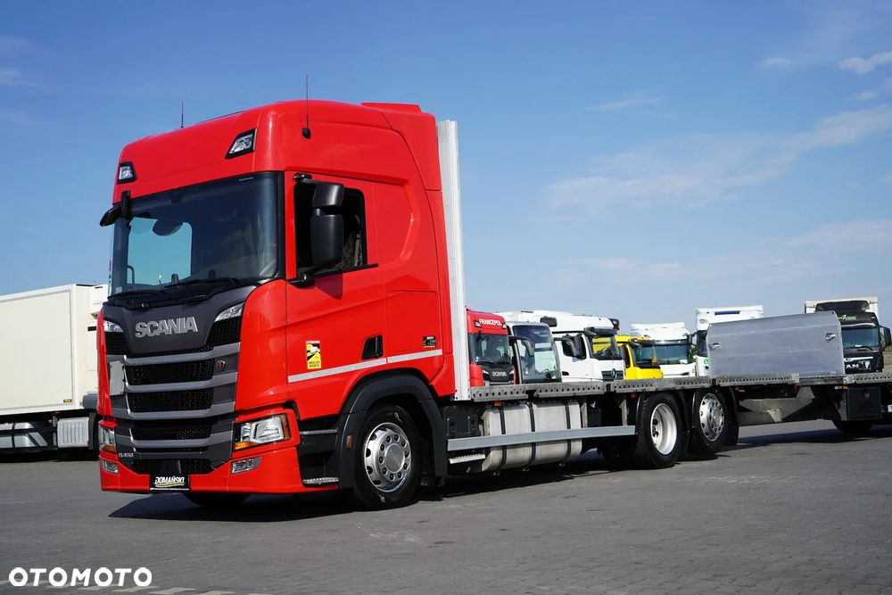 Scania R 450 / ACC / E 6 / ZESTAW PRZEJAZDOWY / PLATFORMA 2 X 7,75 M / RETARDER - 32