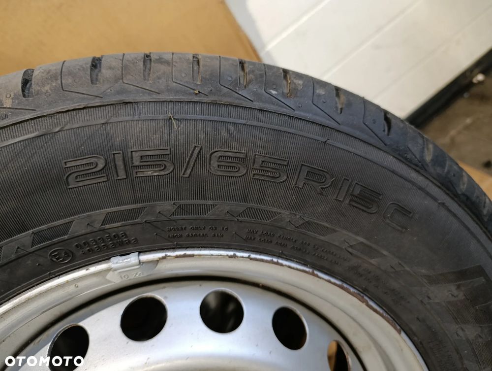 FORD TRANSIT CUSTOM KOŁO KOŁA OPONY FELGI 215/65 R15C 61/2Jx15x60 - 5