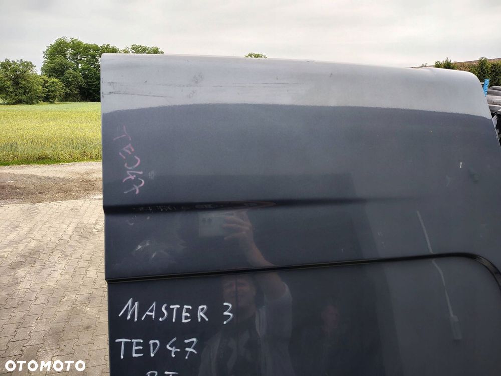DRZWI SKRZYDEŁKOWE PRAWY TYŁ USZKODZONE RENAULT MASTER 3 III TED47 - 9