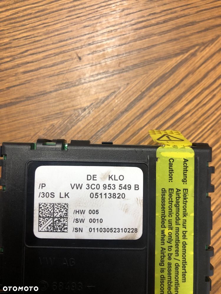 Czujnik kąta skrętu VW 3C0953549B - 2