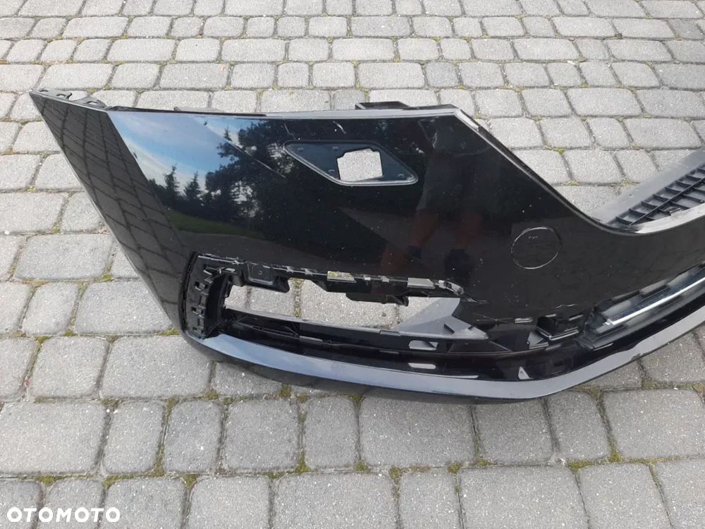 SKODA OCTAVIA IV 4 19- 5E3 ZDERZAK PRZÓD PRZEDNI+PŁYTA DOLNA+KRATKA CHROM ORYG. 5E3807221 WYSYŁKA 24H - 8