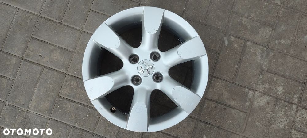 FELGI ALUMNIOWE 4x108 6.5Jx16 CALI ET31 19681285430 PEUGEOT 206 207 308 307 BELINGO C4 C3 4 SZTUKI KOMPLET - 1