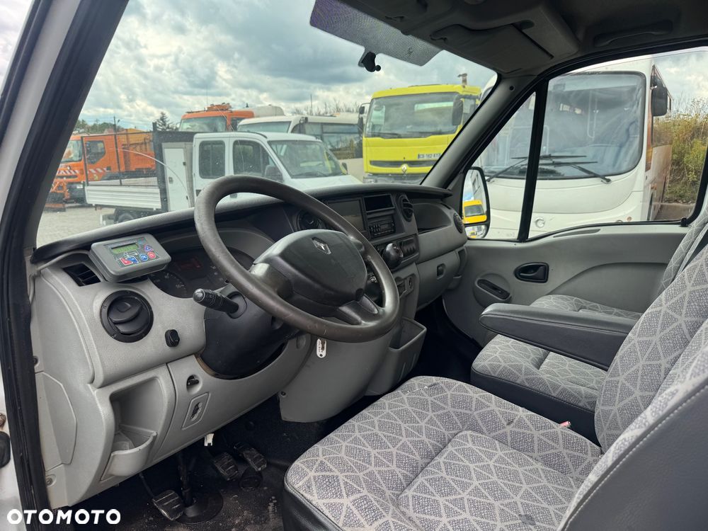 Renault Master 2009 r. kraty wywóz liści Wywrotka Kiper Brygadówka 7 Osobowy Dubelkabina Dobelkabina Wywrot Doka - 12