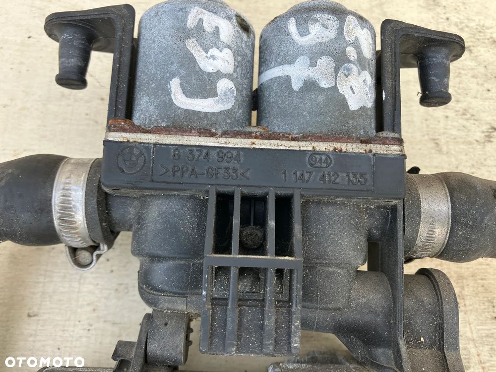 ZAWORY NAGRZEWNICY BMW E38 E39 ELEKTROZAWORY POMPKA OBIEGU WODY 8374994 - 2