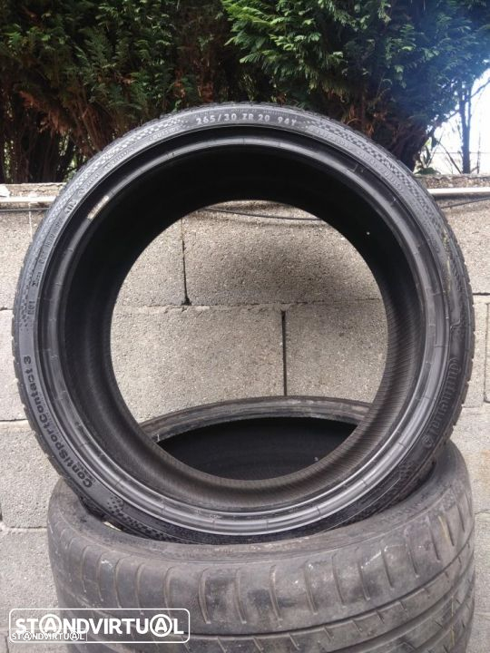Ref 018 // 4 Pneus 265/35/20´ Conti SportContact 3 94y R01 c/+ 75% piso - 2