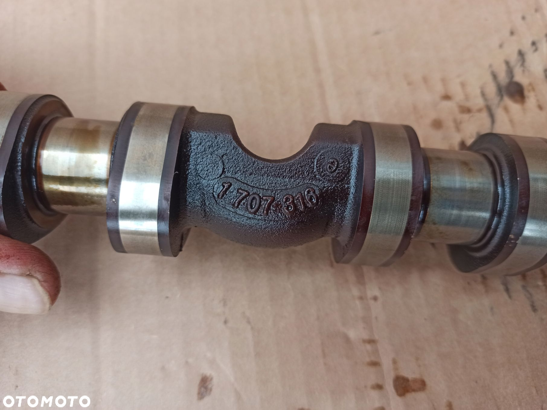 Wałek rozrządu wydechowy BMW E46 E87 2.0B N42 N46 1707316 - 9