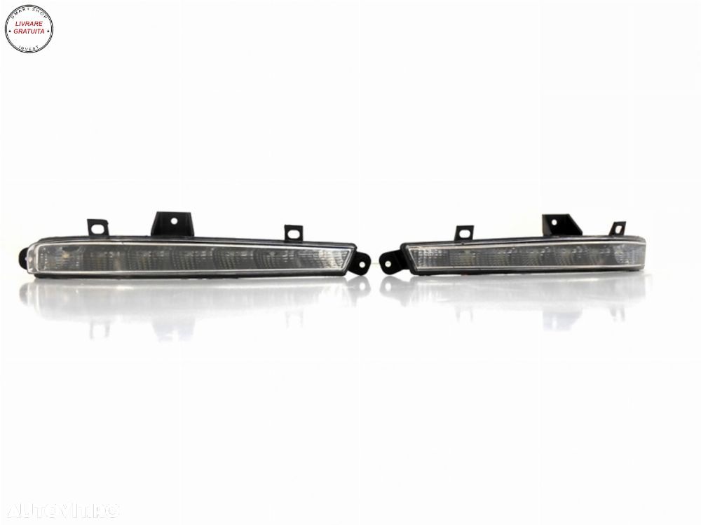 Lumini de zi dedicate LED DRL Mercedes W221 S-Class (2010-2013) Dreapta Stanga- livrare gratuita - 2
