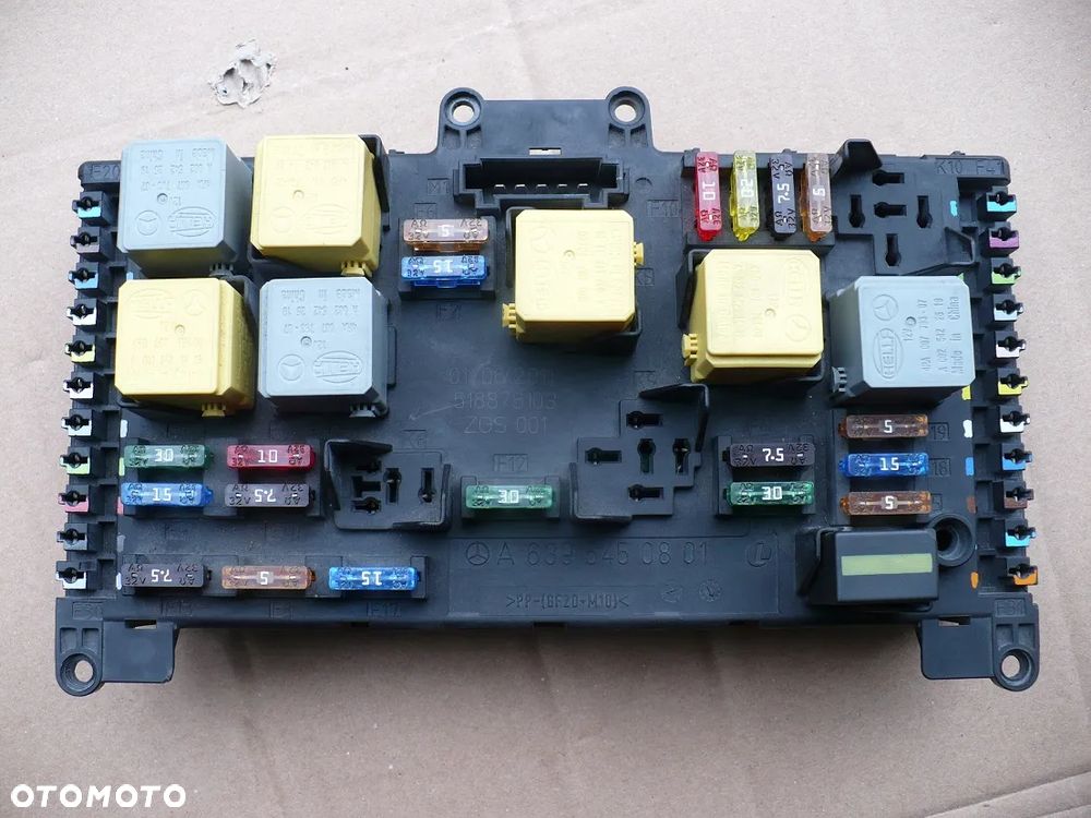 VITO VIANO 639 MODUL SKRZYNKA A6395450801 6399000700EU. - 1