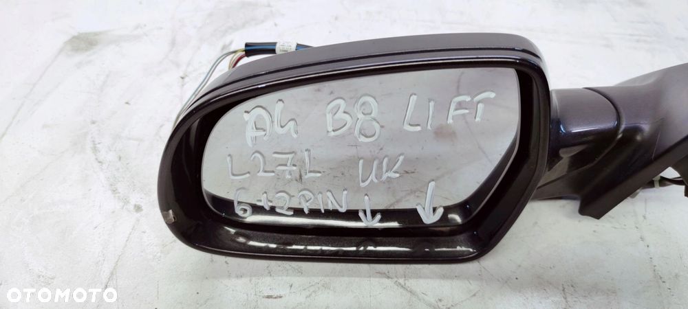 LUSTERKO LEWE AUDI A4 B8 LIFT LZ7L 6+2 PIN UK - 2