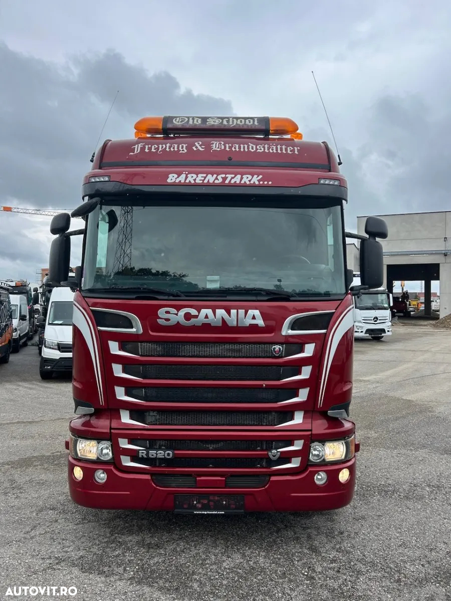 Scania R520, V8, Retarder, kit walking floor, factura externa - 2