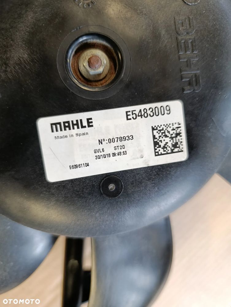 OPEL CORSA E WENTYLATOR OBUDOWA E5483009 HB147002 - 2