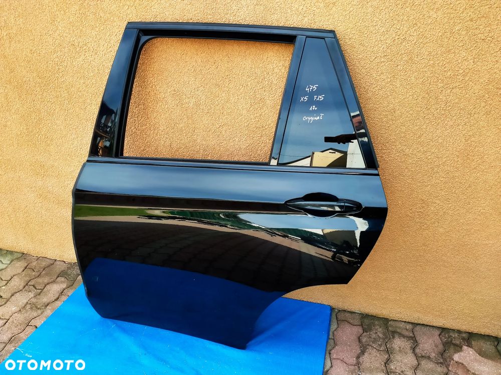 BMW X5 F15 / 475 / Drzwi Lewy Tył Lewe Tylne / Kompletne - 1