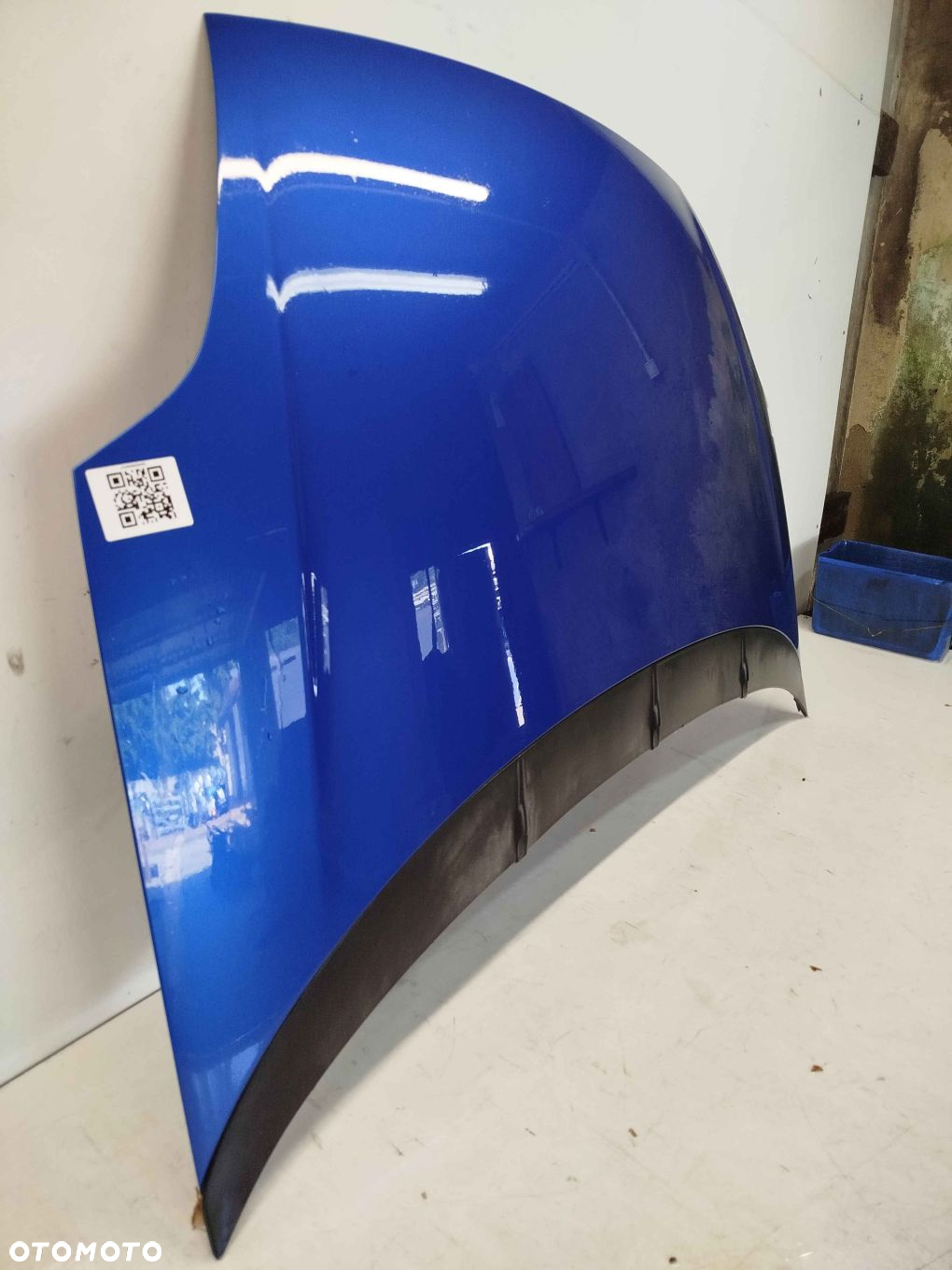 + MASKA POKRYWA SILNIKA FIAT GRANDE PUNTO EVO 494/B NIEBIESKA - 3
