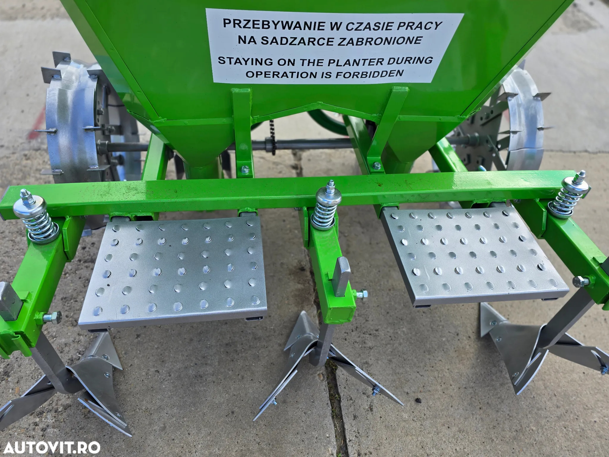 BOMET Plantator GEMINI cartof 2 Rind cu ingrasamint - 8