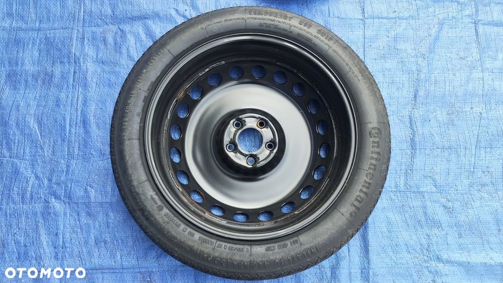 KOŁO DOJAZDOWE ZAPASOWE 19'' T155/70R19 ZESTAW NAPRAWCZY NARZĘDZIA LEWAREK UCHO HOLOWNICZE HAK KLUCZ DO KÓŁ MERCEDES W221 CL W216 - 2