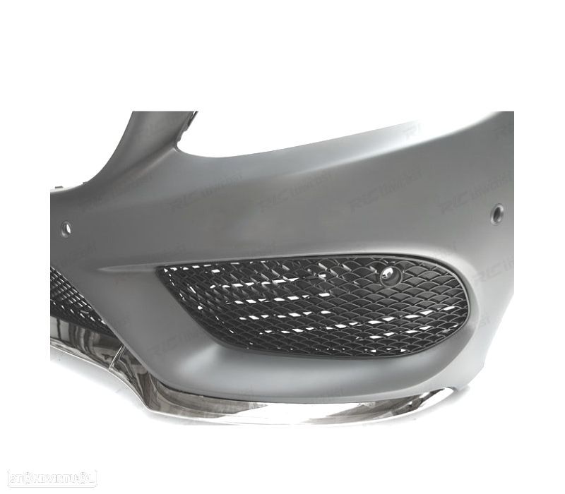 PARA-CHOQUES FRONTAL MERCEDES CLASE C W205 14-18 LOOK AMG PDC - 3