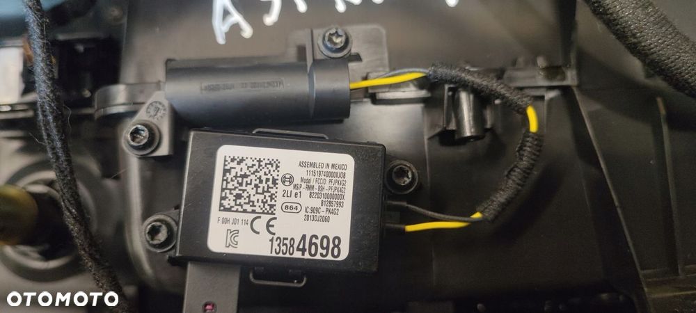 OPEL ASTRA V K TUNEL ŚRODKOWY PODŁOKIETNIK SKÓRA SKÓRZANY  ROLETA - 5