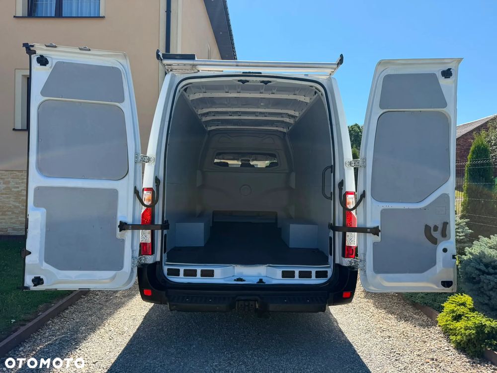 Opel Movano L4H2 Na bliźniaku HAK Bagażnik dachowy + drabinka Klima Tempomat Czujniki Kamera cofania Holenderka - 18