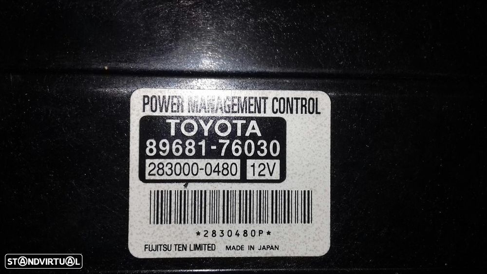 MÓDULO ELETRÓNICO LEXUS CT ZWA10 - 1