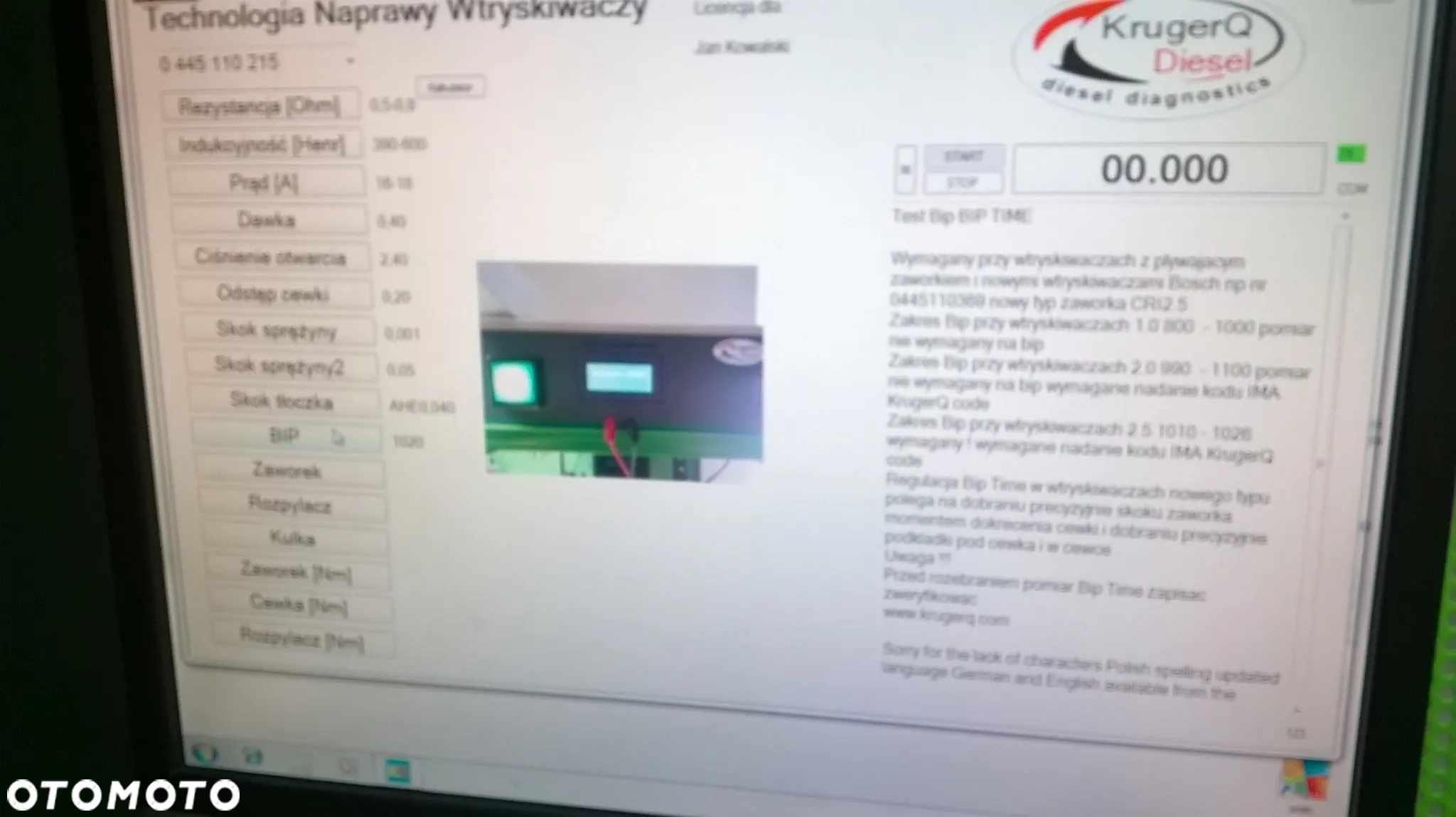 Eps 205 Bosch tester 49.000 pln brutto + 3 Etap KrugerQ narzędzia wyposażenie - 38