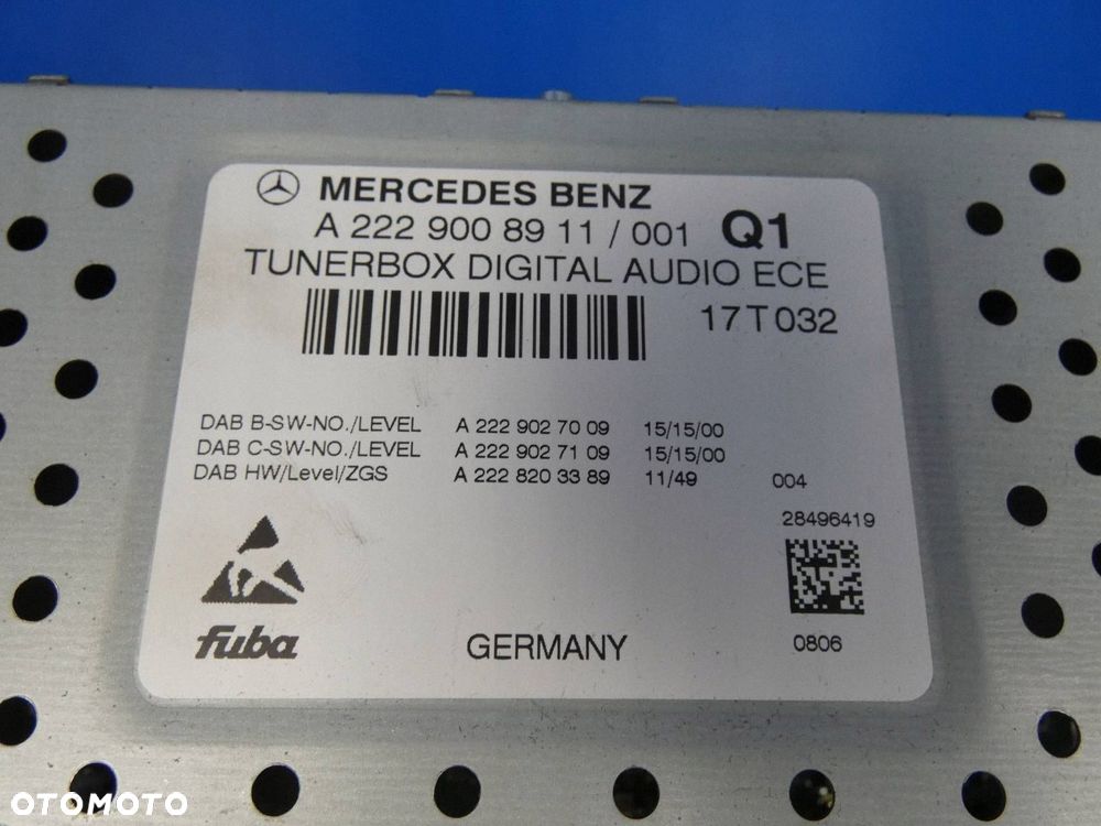MERCEDES E KLASA W213 W205 W253 MODUŁ TUNER RADIA - 2