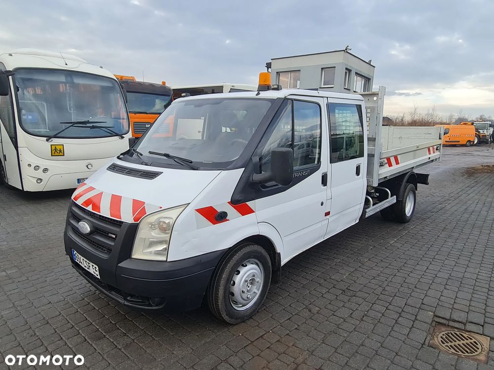 Ford Transit 2007r. Tylko 108tyś km Wywrotka Brygadówka Na Bliźniaku Dobelkabina Doka - 7