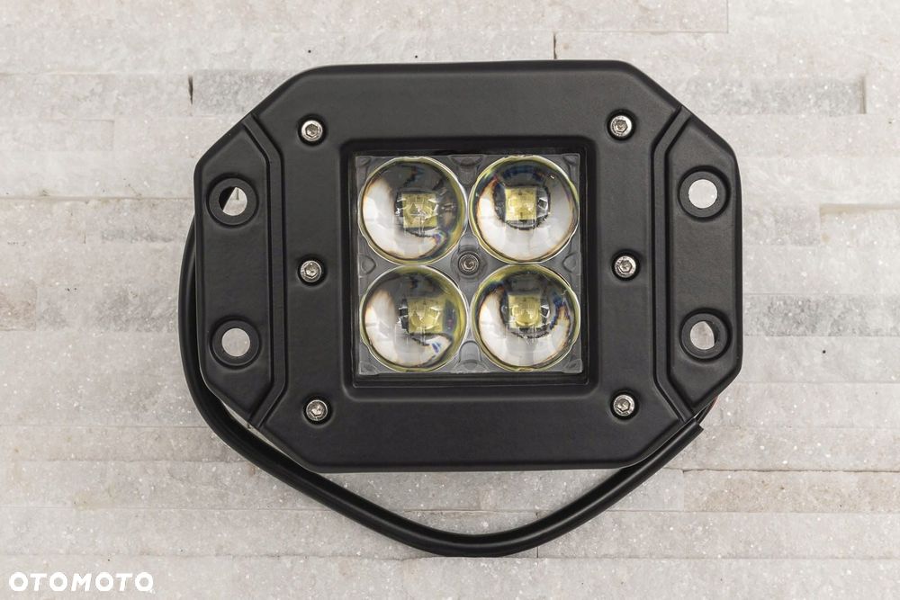 lampa robocza w zderzak światło skupiające 4xled 16w 1500 lumenów - 5