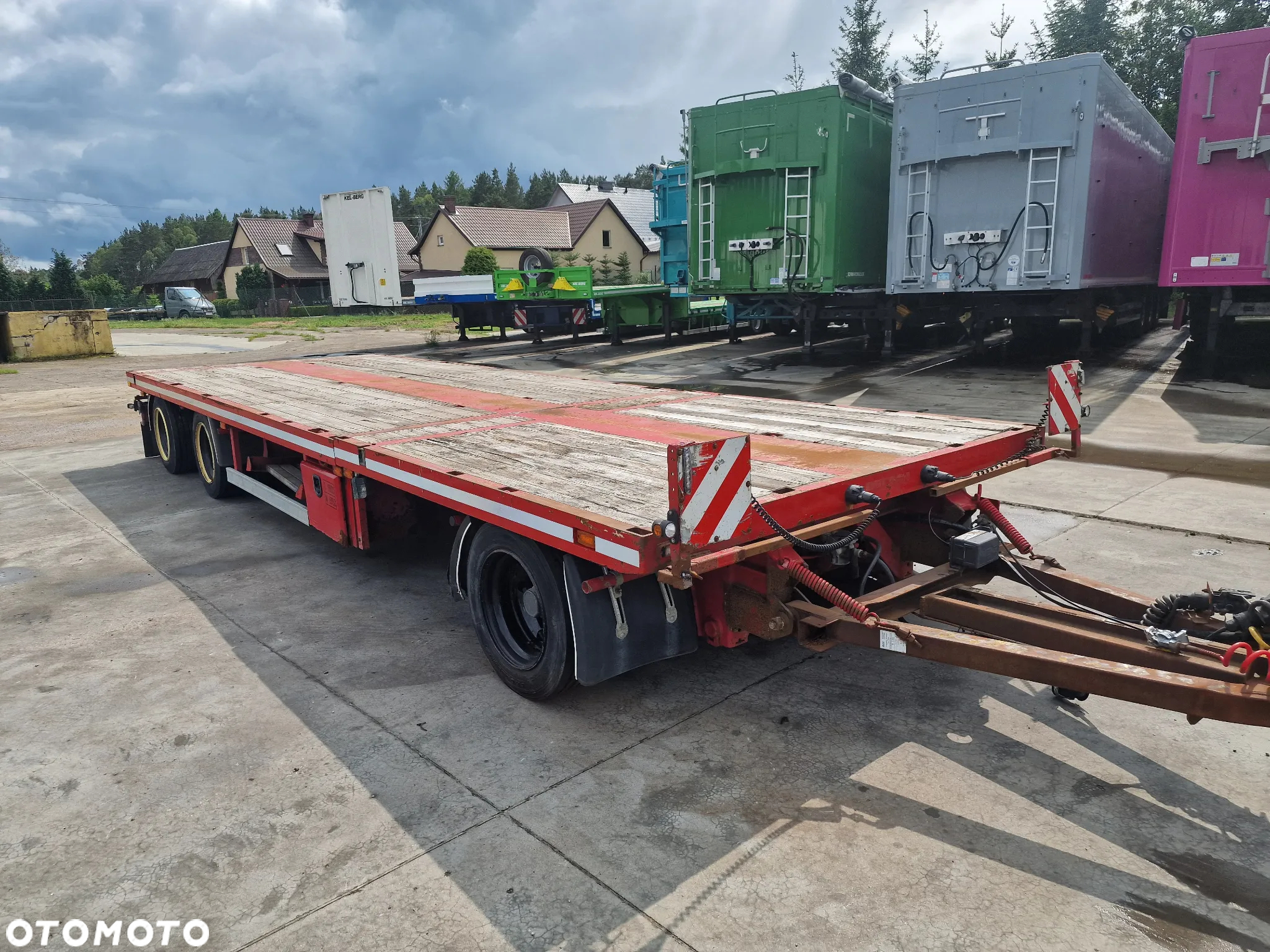 Broshuis Przyczepa Platforma Niskopodwoziowa Rozciągana do 11,00 m - 14
