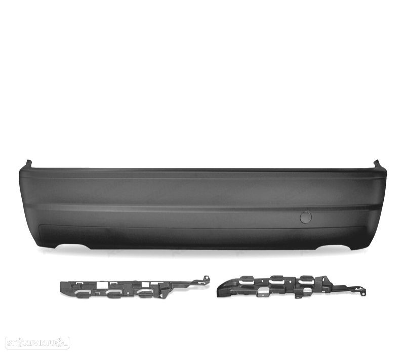 PÁRA-CHOQUES TRASEIRO BMW E46 98-05 DUPLA SAÍDA - 2