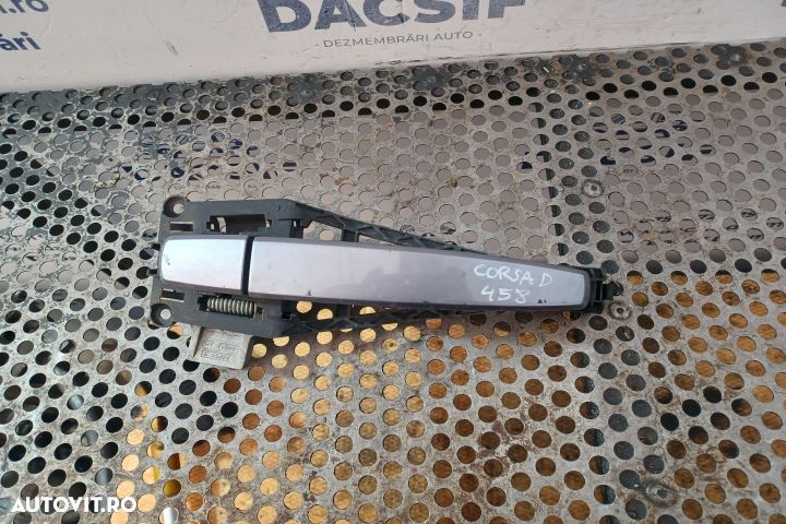 Maner deschidere din exterior usa fata stanga Opel Corsa D [2006 - 20 - 1