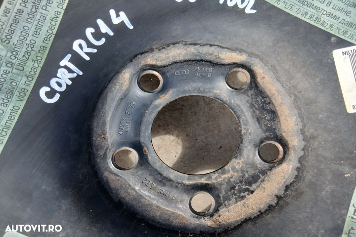 Roata de rezerva slim R19 8K0601027D 4.00BX19H2 ET29 125/70  R19 8K06 - 2