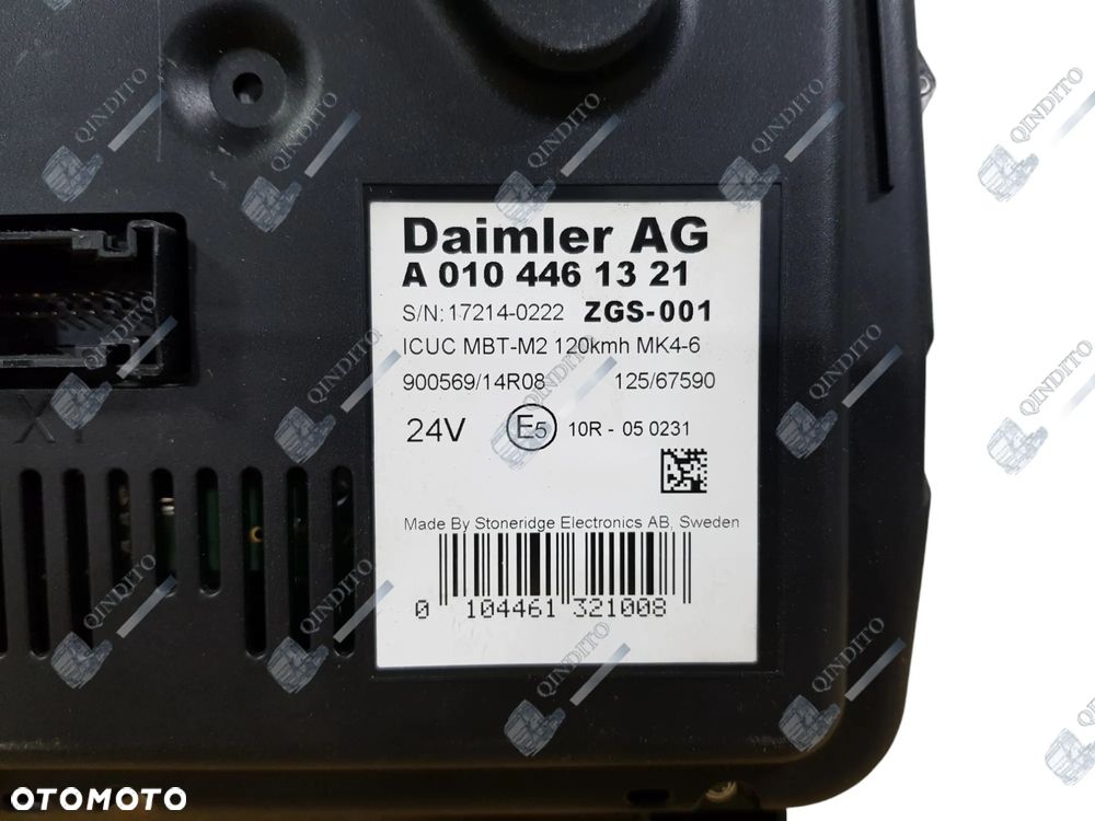 LICZNIK ZEGARY MERCEDES ACTROS MP4 A0104461321 - 4
