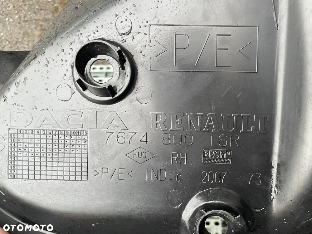 Nadkole tylne prawe Dacia Duster I - 3