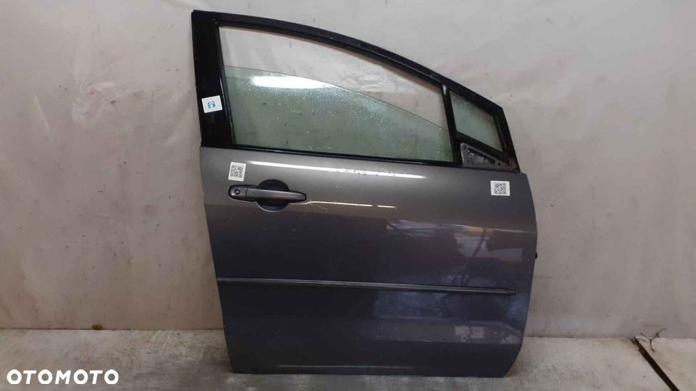 / DRZWI PRZÓD PRZEDNIE PRAWE MAZDA 5 05-10 SZARE