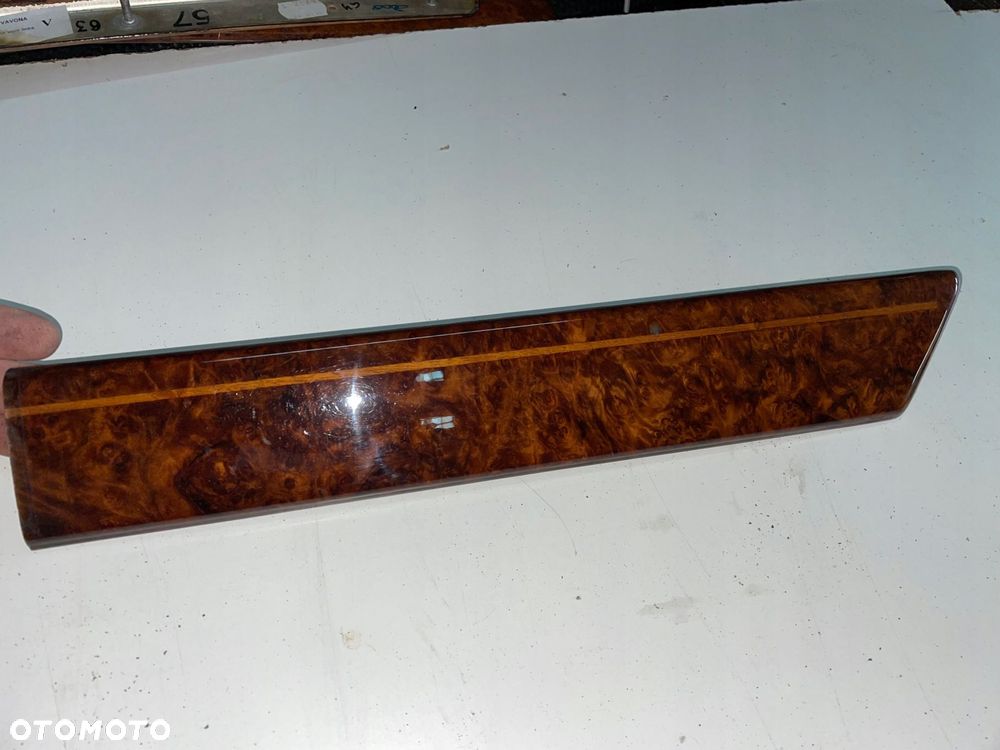 BMW E32 LISTWA DREWNO DEKOR INDIVIDUAL PRAWA TYLNA - 6