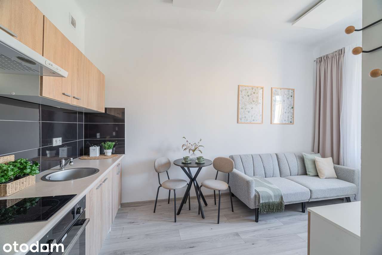 2 pokoje | 21,46 m² | Planty | po rewitalizacji | wyposażone