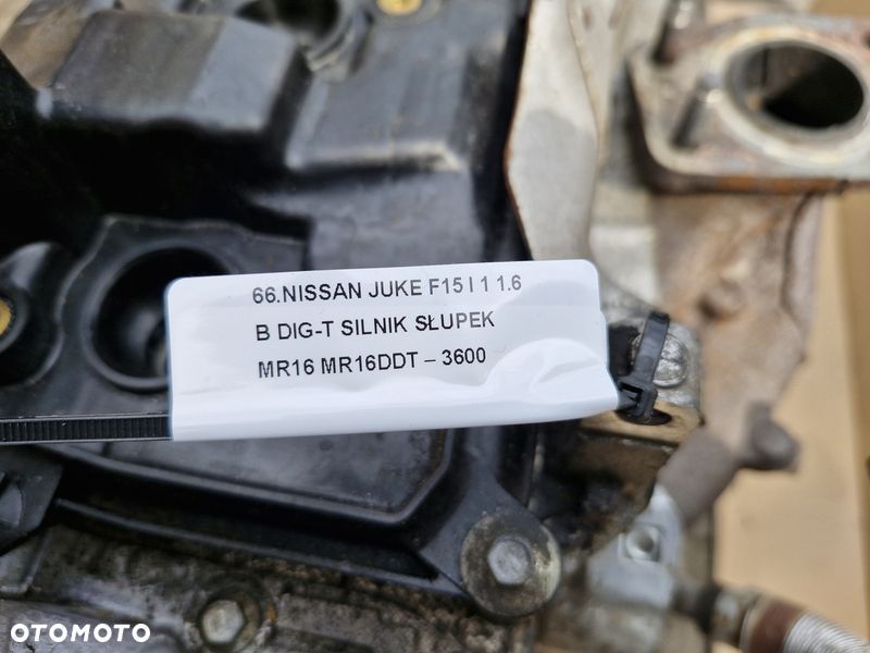 NISSAN JUKE F15 I 1 NISMO 1.6 B DIG-T 200KM SILNIK SŁUPEK MR16 MR16DDT - 3