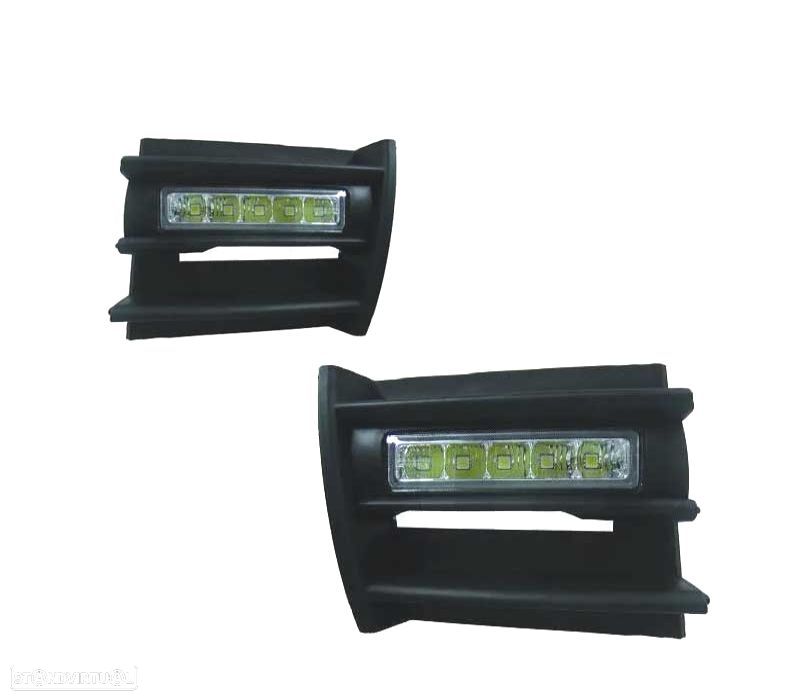 GRELHAS LUZ DIURNA LED SKODA OCTAVIA 04-08 - 1