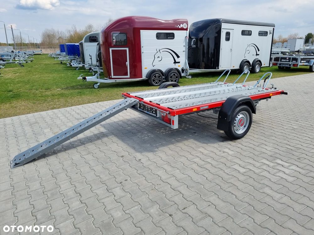 Stema STM 02 10-25-15.1 red | 251x153 cm 3 motocykle | DMC 1000kg - 2