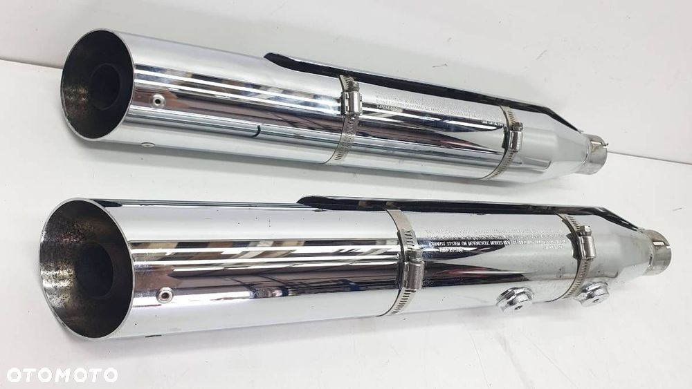 TŁUMIK WYDECH HARLEY DAVIDSON FLS FXS BLACKLINE FLSTSB CROSS BONES - 2