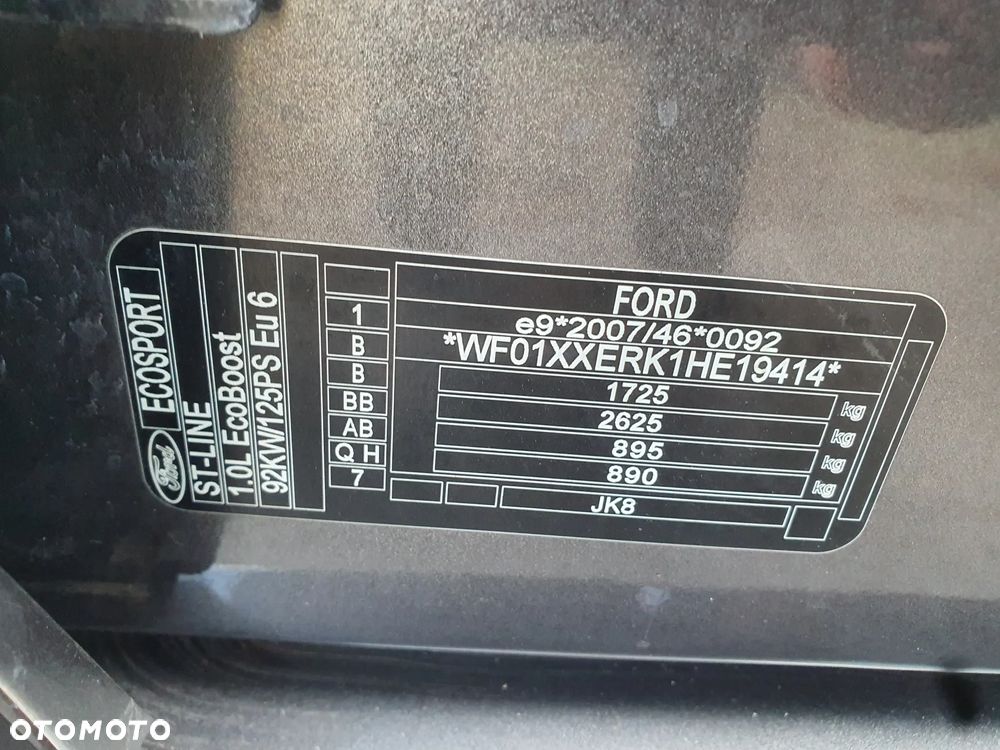 Ford EcoSport 1.0 EcoBoost ST-LINE - 28