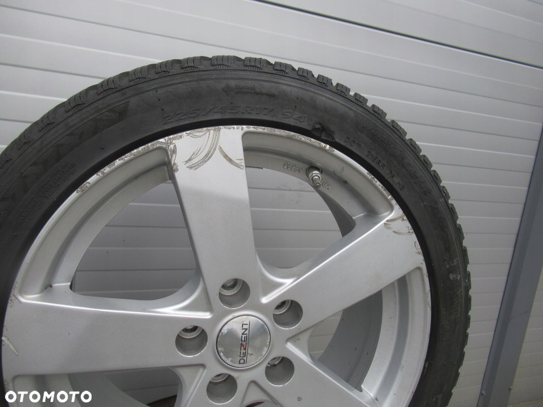 ALU+OPONY ZIMA R17 TOYOTA AURIS,COROLLA,AVENSIS II czujniki - 4