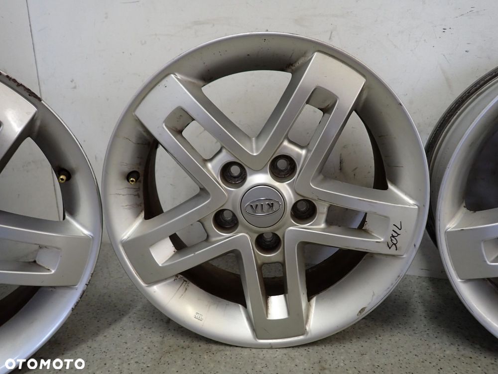 KIA SOUL 09- FELGI ALUMINIOWE ALUFELGI KOMPLET 16x6.5 ET51 - 3