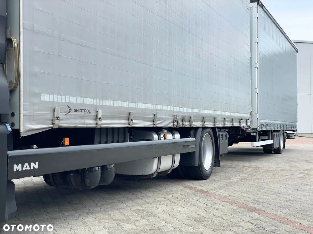 MAN TGX 18.420 / PRZEJAZDOWY / ZESTAW TANDEM 120M3 / 7,75 M + 7,75 M - 11
