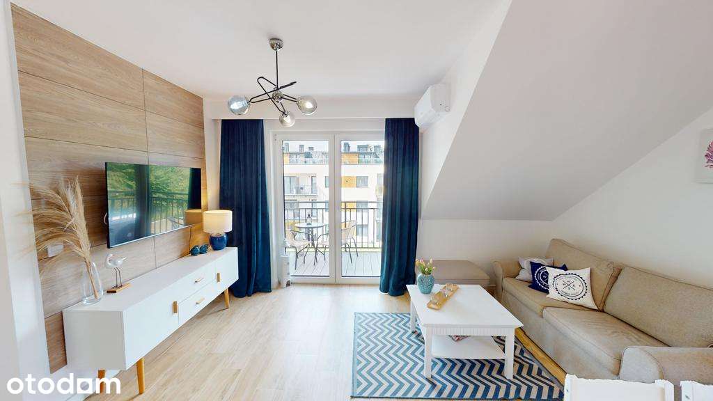 Apartament z balkonem i miejscem postojowym