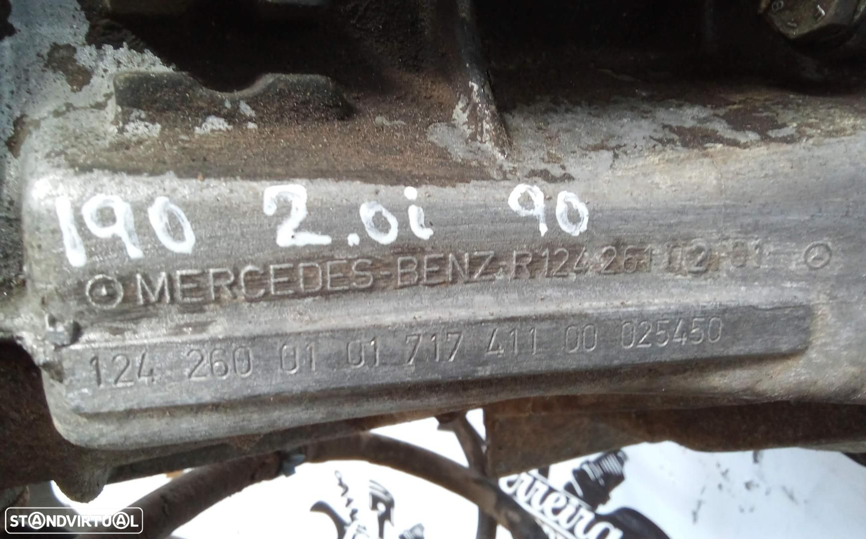 Caixa de velocidades MERCEDES-BENZ 190 2.0i (W201) Ref: 71741100  | 1982 - 1990 - 5